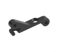 Yuanpgky Adattatore di montaggio per pinza freno a montaggio piatto per freni a disco per bicicletta, in lega di alluminio CNC, con chiave e kit hardware