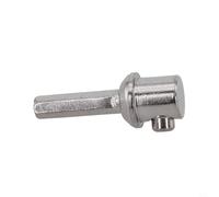 Yuanpgky Adattatore per trapano per spazzola per la pulizia del camino, connettore zincato in metallo compatibile con trapani elettrici e strumenti per la pulizia dei tubi della stufa del camino (1