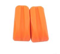 Yuanpgky Ammortizzatori in gomma per attrezzature da fitness, confezione da 2 con assorbimento acustico, materiale in gomma indeformabile di lunga durata, design a scanalatura profonda per una