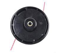 Yuanpgky Bobina di ricambio per decespugliatore compatibile con MFH5300 MFH5200 MFH3300 BCH5200 - Doppia filettatura 128 mm Diametro 2,4 mm Spessore M10x1,25 Filettatura sinistra 5000 mm