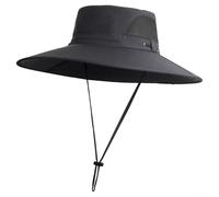 Yuanpgky Boonie Cappello per pesca, escursionismo e attività all'aperto, protezione solare UPF 50+, berretto in rete con vestibilità regolabile, tessuto di nylon leggero ad asciugatura rapida