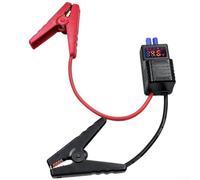 Yuanpgky Booster Smart Battery Clips, clip anti-inversione clip cavo clip di memorizzazione batteria con modulo di prevenzione carica inversa, per avviatore di emergenza 12 V (LED Smart clip)
