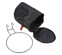 Yuanpgky Borsa da trasporto anteriore per scooter elettrico, cestino in tela da appendere per scooter elettrico, grande capacità, con doppi ganci e cinghie, compatibile con la maggior parte dei