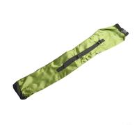 Yuanpgky Borsa da trekking per bastoncini da trekking, custodia impermeabile Oxford con protezione inferiore in PU, lunghezza 77 cm, borsa leggera per pali da esterno con cinghia per appendere (verde)