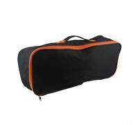 Yuanpgky Borsa multifunzione per attrezzi da giardino e fai da te, in tela Oxford resistente, con chiusura a cerniera, 36,5 x 12,5 x 10 cm, organizer compatto