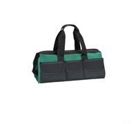 Yuanpgky Borsa organizer impermeabile per attrezzi con struttura in tessuto 1680D e tasche esterne multiple per meccanica, giardinaggio e attrezzature sportive, verde (33 cm)