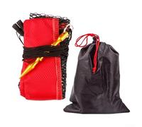 Yuanpgky Borsa pieghevole a rete da pesca con picchetto, rete per pesci vivi, per pesca all'aperto e selvaggia, struttura in nylon e acciaio inossidabile, compatibile con bundle (40 x 0,8 m)