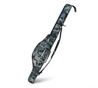 Yuanpgky Borsa pieghevole per canna da pesca e mulinello con spallacci regolabili, 120-160 cm, in poliestere resistente all'acqua, organizer per pescatori (140 cm)