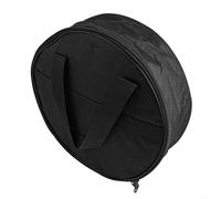 Yuanpgky Borsa portaoggetti in tessuto Oxford 600D per caricabatterie EV, avviatori di emergenza per auto e cavi per utensili elettrici, organizer rotondo con chiusura a zip, imbottitura in cotone