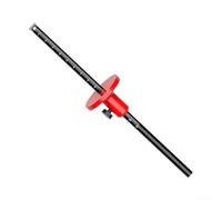 Yuanpgky Calibro per marcatura ruote da carpenteria - W/Wheel Scriber - per disegnare linee parallele e misurare mortase, marcature a doppia scala, per progetti di lavorazione del legno