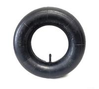 Yuanpgky Camera d'aria 4.10/3.50-6 per scooter carriola quad per bici e motozappe, compatibile con pneumatici 4.00-6, struttura in gomma, nera, valvola dritta o piegata (bocca dritta)