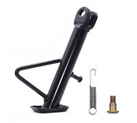 Yuanpgky Cavalletto laterale elettrico per bici E-For, regolabile da 14 a 20 cm, in acciaio, con cavalletto singolo, compatibile con scooter elettrico e auto a batteria (18 cm)