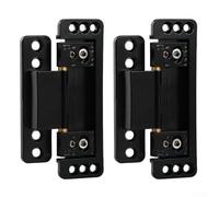 Yuanpgky Cerniere regolabili nascoste per porte, ultra sottili, 2,2 cm, in lega di zinco, design invisibile, con capacità di carico di 60 kg, per ingresso e interno dell'armadio (SKU)