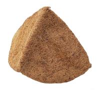 Yuanpgky Cestino rotondo da appendere, rivestimento in fibra di cocco naturale, ricambio per cesti di fiori da giardino, piantagione edera, bocca di leone, clorofito, traspirante, degradabile (25,4 cm