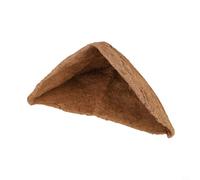 Yuanpgky Cestino rotondo da appendere, rivestimento in fibra di cocco naturale, ricambio per cesti di fiori da giardino, piantagione edera, bocca di leone, clorofito, traspirante, degradabile (40,6 cm