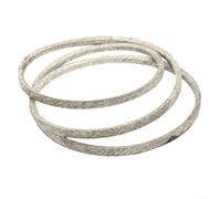 Yuanpgky Cinghia di ricambio per tosaerba da 5/8 x 96 pollici, compatibile con tosaerba Wright Mfg ZK, Velke, Stander X e Sport X con ponti da 52 e 61 pollici per - Materiale in fibra per