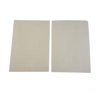 Yuanpgky Confezione da 2/4 guarnizioni spesse in fibra di ceramica, carta per guarnizioni ad alta temperatura, foglio isolante ignifugo per stufe a legna a pellet, camino della caldaia (A)