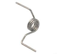 Yuanpgky Confezione da 2 molle per cerniera della porta del frigorifero, compatibili con DA81-01345B, per parti di ricambio in metallo argento durature per la riparazione della porta del frigorifero