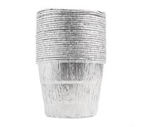 Yuanpgky Confezione da 25 fodere per secchio di grasso per griglie a pellet in legno Traeger Pro Series per griglie Green Mountain in alluminio usa e getta inserti per vaschetta antigoccia