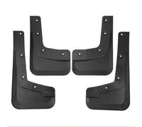 Yuanpgky Confezione da 4 parafanghi neri per Ranger 2024 | Paraspruzzi anteriori e posteriori compatibili con RANGER 2024 | Protezione termoplastica con pellicola protettiva,