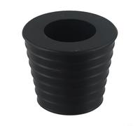 Yuanpgky Cono per ombrellone per cuneo ad anello, supporto per ombrellone da 38 mm, tappo stabilizzatore in gomma, adattatore base ombrello anti-inclinazione (A)