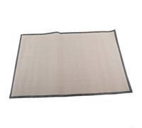 Yuanpgky Copertura antiscivolo in ecopelle per poggiatesta di mobili, divani e poltrone, protezione per casa e ufficio, 43 x 68 cm, colore: caffè, grigio scuro e nero (grigio scuro)