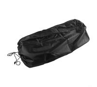 Yuanpgky Copertura impermeabile nera per bombola del gas propano con parte superiore elastica per barbecue, griglia e protezione esterna, 31 x 59 cm
