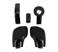 Yuanpgky Copertura laterale per pomello del cambio dell'auto, compatibile con 6 7 R GTI B7 B8 CC MK6, guscio protettivo in materiale ABS (pelle scamosciata)