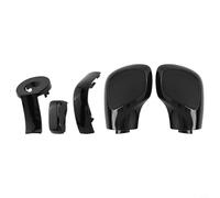 Yuanpgky Copertura laterale per pomello del cambio dell'auto, compatibile con 6 7 R GTI B7 B8 CC MK6, guscio protettivo in materiale ABS (non poroso)