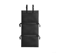 Yuanpgky Copertura per scala per letto a castello per bambini, dispositivo anti-arrampicata compatibile con letti a castello, camper e scale da balcone, tessuto Oxford con PVC, grigio (nero)