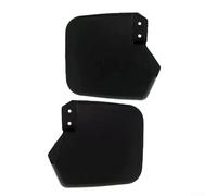 Yuanpgky Coppia parafanghi anteriore sinistro destro parafango set, per Transit Custom 2012+ ricambio, paraspruzzi in plastica nera protezione veicolo accessorio