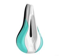 Yuanpgky Coprisella per interni e bici da strada, in memory foam spesso, con design cavo traspirante, retro in silicone antiscivolo, poliuretano impermeabile (blu)