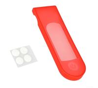 Yuanpgky Custodia impermeabile in silicone per display scooter elettrico per Xiaomi 4Ultra - rosso/nero, copertura protettiva morbida per lo schermo per scooter sportivi all'aperto, (rosso)