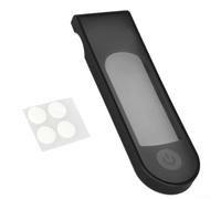 Yuanpgky Custodia impermeabile in silicone per display scooter elettrico per Xiaomi 4Ultra, rosso/nero, copertura protettiva morbida per lo schermo per scooter sportivi all'aperto, (nero)