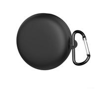 Yuanpgky Custodia protettiva in silicone per auricolari, adatta per Soundcore Sleep A30, antiurto, antipolvere, lavabile, con accesso alla porta di ricarica (nero)