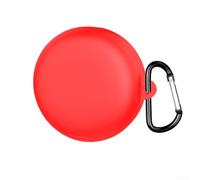 Yuanpgky Custodia protettiva in silicone per auricolari, adatta per Soundcore Sleep A30, antiurto, antipolvere, lavabile, con accesso alla porta di ricarica (rosso)