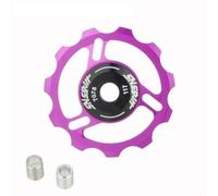 Yuanpgky Deragliatore posteriore per mountain bike, in lega di alluminio con cuscinetti in acciaio inossidabile, puleggia guida 11T-13T, design distanziatore labirinto, compatibile con 8/9/10/11 (11T