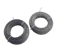 Yuanpgky Filo per decespugliatore rinforzato con anima 2,0-3,0 mm x 15 m per decespugliatori Kotarbau, confezione da 2 bobine (30 m totali) (15 m x 2,4 mm x 2 pezzi)