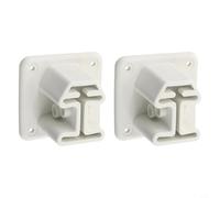 Yuanpgky Flange a scala in resina per piscine fuori terra, parti di ricambio antiscivolo compatibili con modelli 832414 832414D, installazione utensili, residenziale e (2 pezzi)