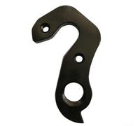 Yuanpgky Forcellino deragliatore posteriore in alluminio per bici COLNAGO, per aggiornamento CNC compatibile con modelli da montagna, strada e pieghevoli, nero