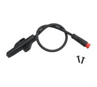 Yuanpgky Freno a disco idraulico a 4 pistoni per scooter elettrico ed elettrico, direzione di frenata posteriore anteriore sinistra, compatibile con 160 mm, per pinza in alluminio CNC (linea freno