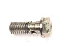 Yuanpgky Freno a disco per bullone banjo M6 x 1,0 per mountain bike Hope, vite di montaggio pinza in acciaio compatibile con freni a disco, argento