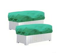 Yuanpgky Gardens Together with Green Progettato per la configurazione Accompagnato Copertura di protezione rettangolare ideale per piante in tessuto non tessuto gelo patio per interni inverno (80 x 60