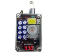 Yuanpgky Generatore a manovella per ricarica esterna e USB, oscuramento continuo con accensione al plasma, super condensatore integrato, scheda luminosa COB, compatibile (.1 V)