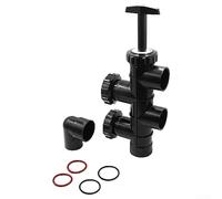 Yuanpgky Gruppo valvola scorrevole per Hayward per filtri Pro-Grid e -Clear DE, parte di ricambio per valvola piscina da 5 cm, compatibile con modelli SP0410X502S SP0410X602S