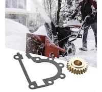 Yuanpgky Ingranaggio a vite senza fine a 22 denti per spazzaneve a doppia fase 5-10 per modelli HP 51405MA Parte di ricambio compatibile con più modelli di spazzaneve per artigiani