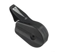 Yuanpgky Interruttore a leva di controllo dell'acceleratore, per tosaerba, tosaerba, assemblaggio di controllo dei cavi, in plastica nera e rossa, montaggio diretto, facile da installare, 11 x 6 x 3
