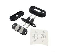 Yuanpgky Interruttore di contatto per serratura della porta scorrevole, per sistemi di chiusura centralizzata di allarme per auto e furgoni, 12 x 10 x 1 cm, supporto per telaio in plastica nero