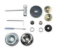 Yuanpgky Kit adattatore per decespugliatore in metallo per tosaerba, decespugliatori e decespugliatori - per accessori di ricambio durevoli 16,42 x 7,9 cm con per Easy-Sw(ST+ HEAD OF WORK)