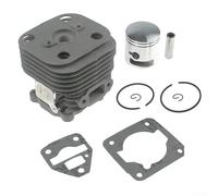 Yuanpgky Kit cilindro pistone 34 mm per tosaerba HEZ260F, BCZ260T, BCZ260TS e EXZ260S-PH con 9 pezzi di montaggio